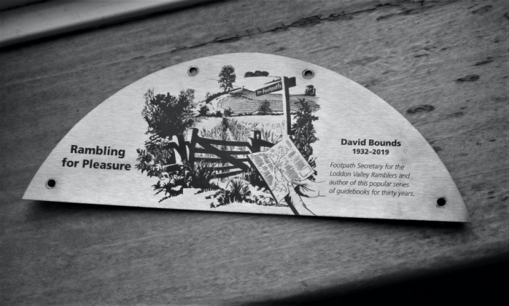 David Bounds plaque 1